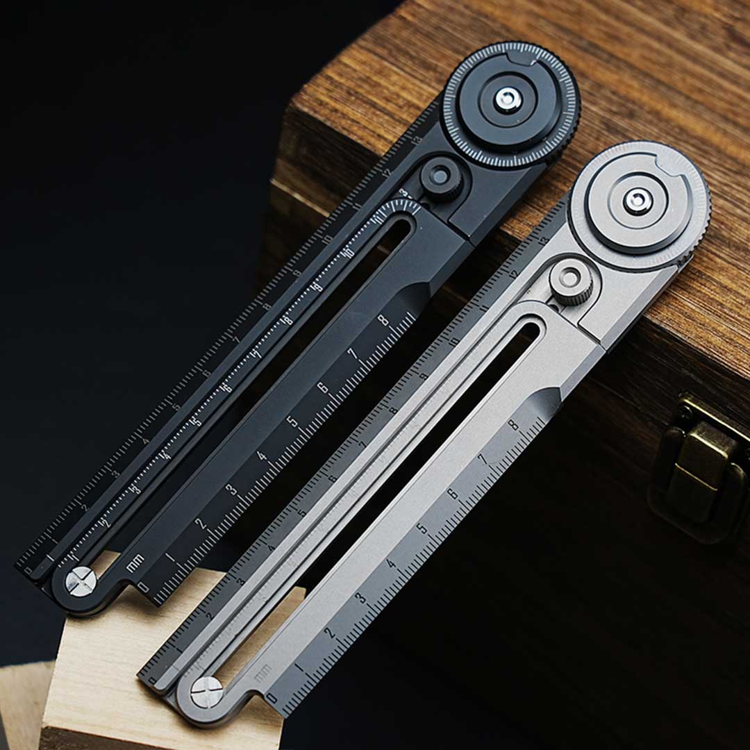 The Titanium Ruler That Adapts To Any Job