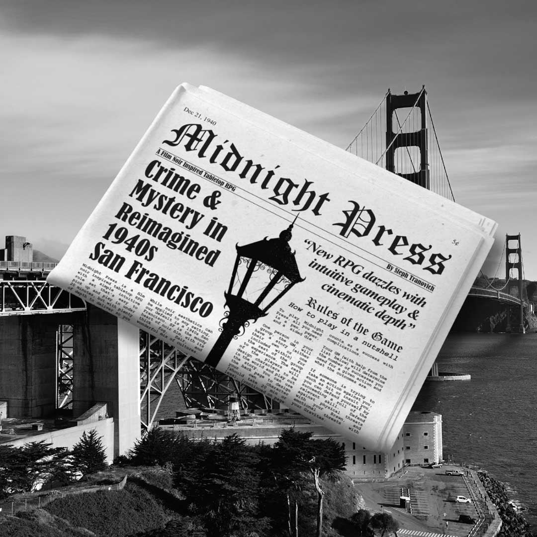 The Ultimate Detective Noir TTRPG