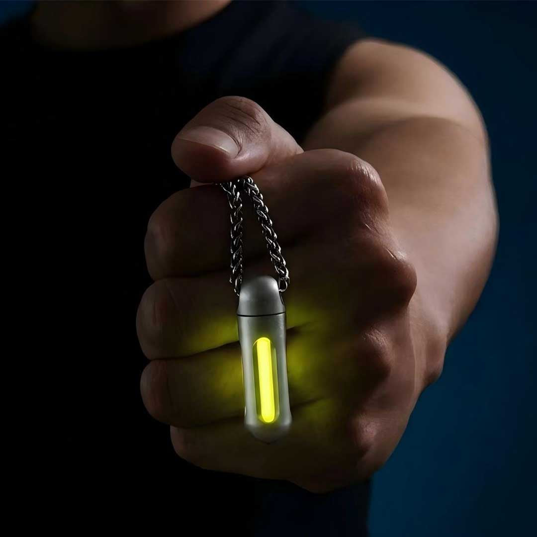 Gr5 Titanium Capsule With 25-Year Glow