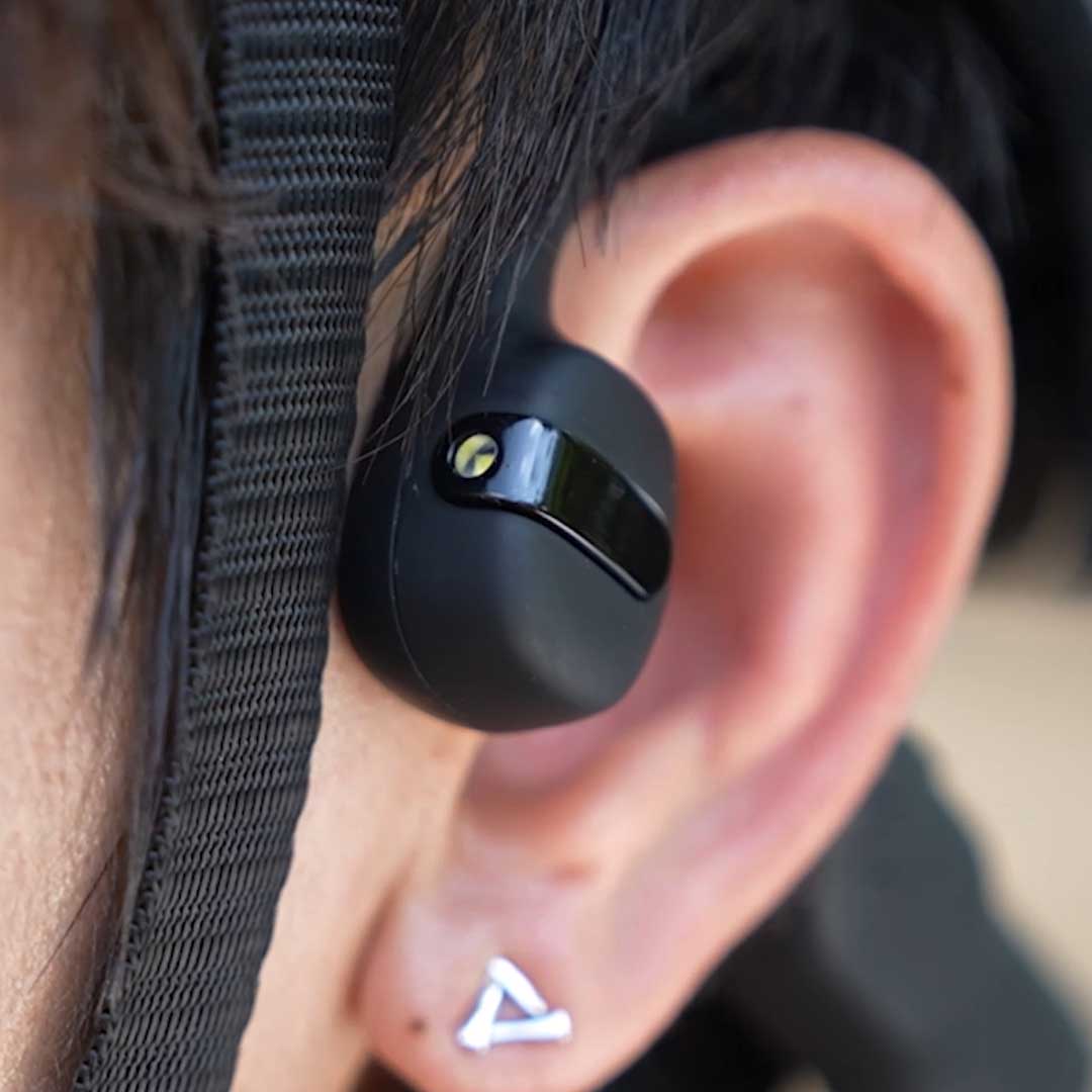 AI Bone Conduction Camera Headset