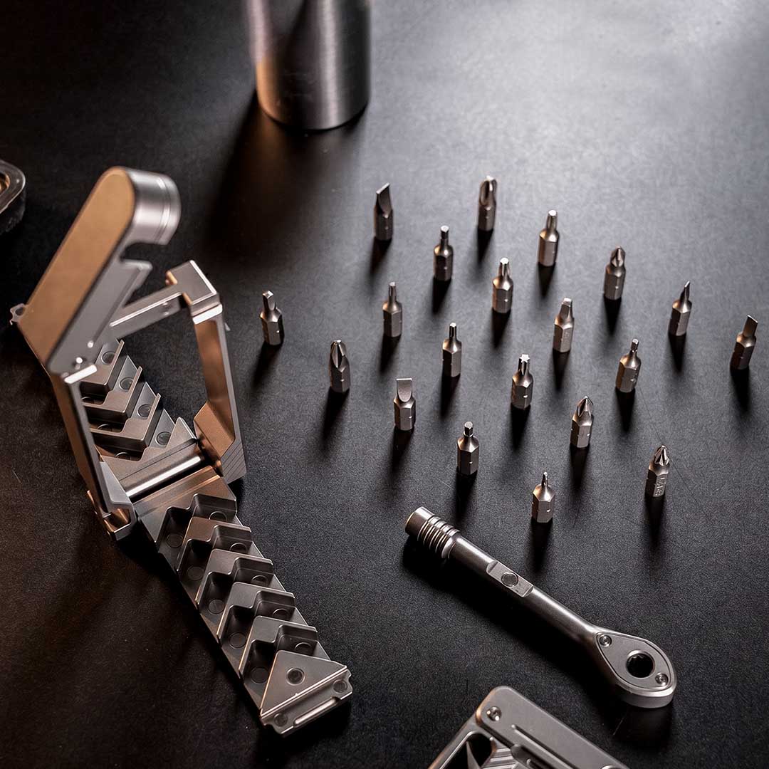 Titanium 72T EDC Ratchet, 5 degrees Swing Control
