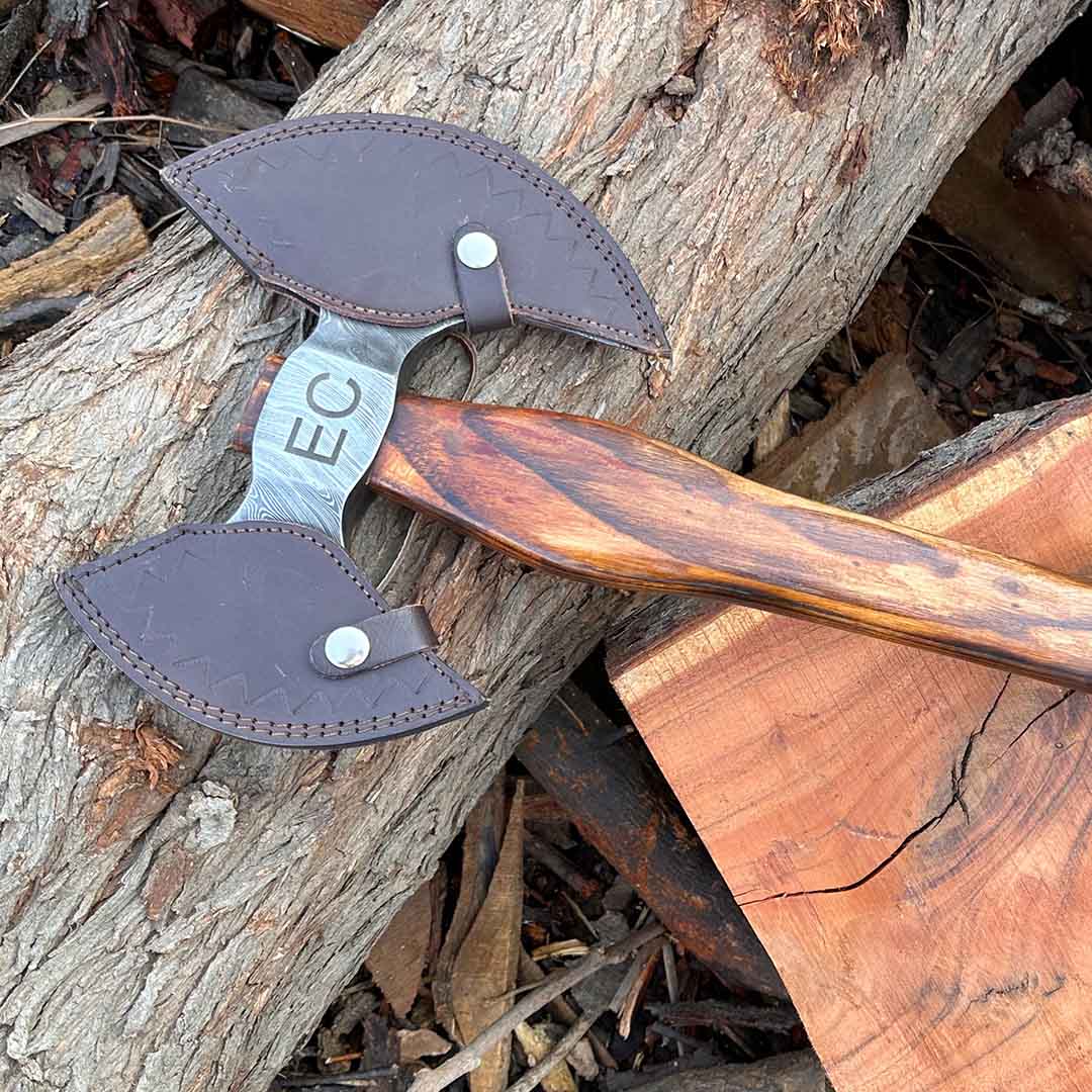 Handmade Damascus Outdoor Tool