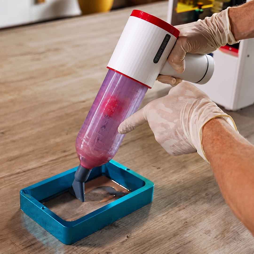 Mess-Free Resin Transfers