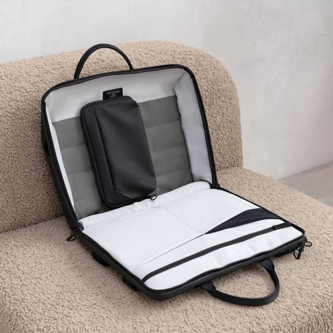 The Briefcase That Unfolds Into A Private Workstation