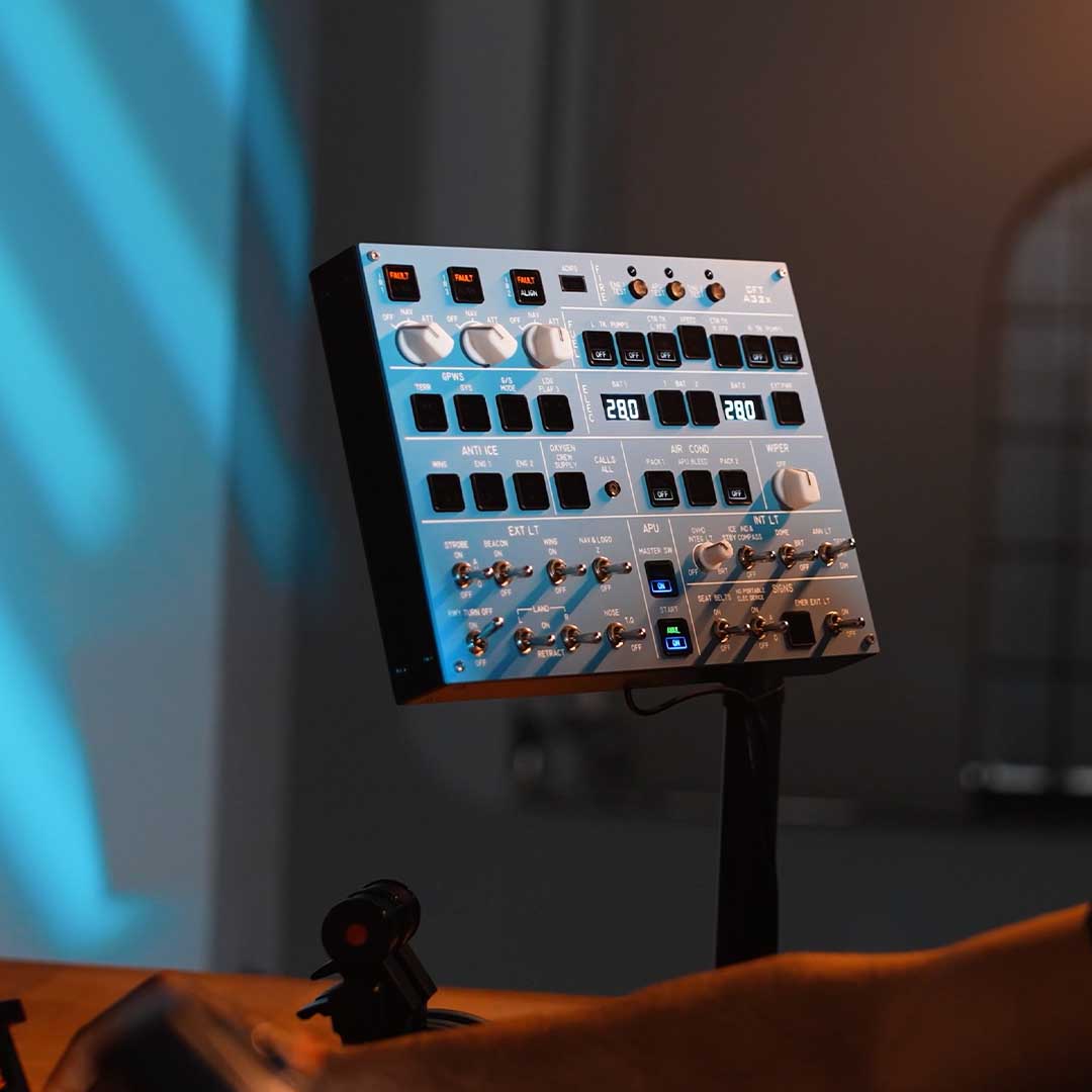 Airbus Overhead On Your Desk