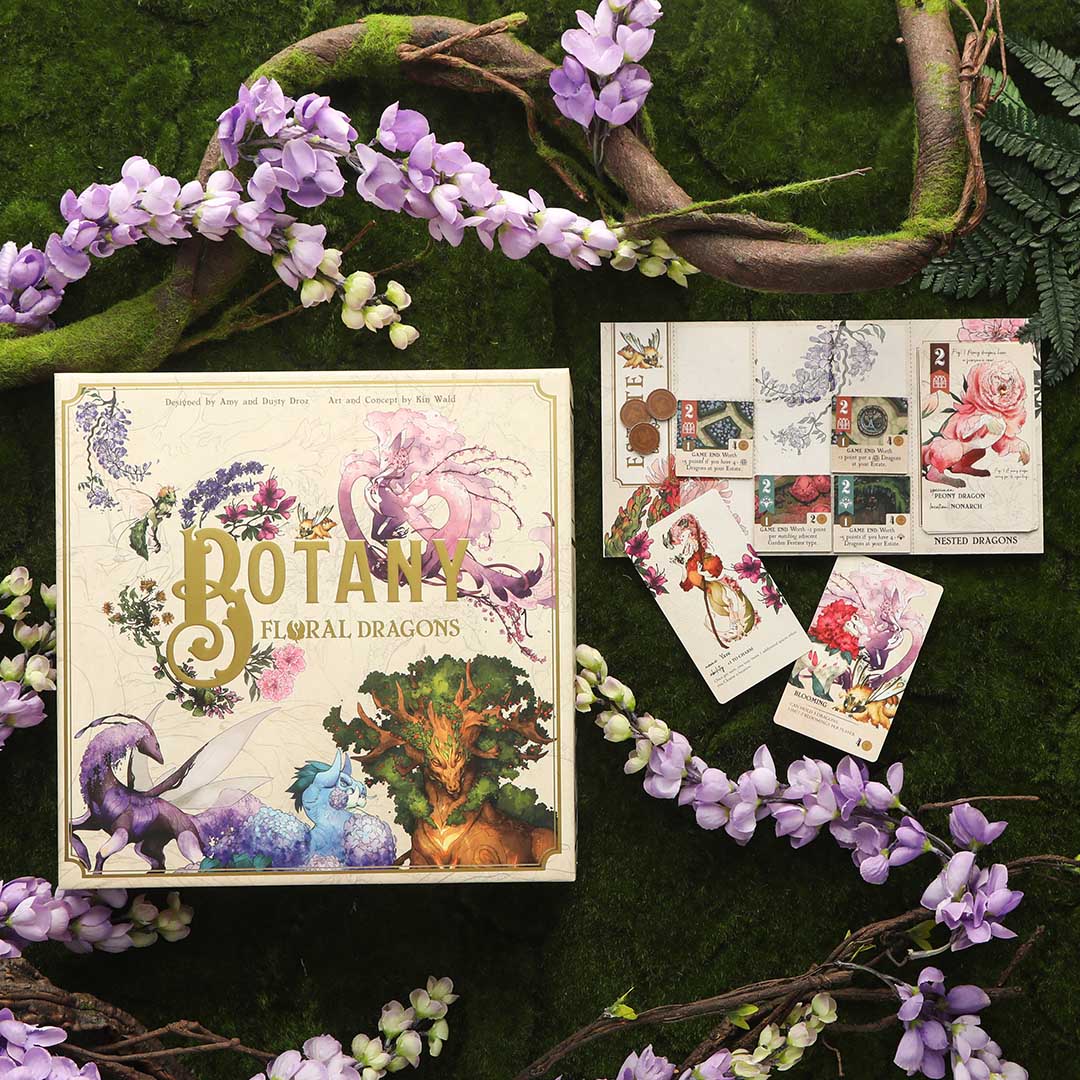 A World Of Floral Dragons Awaits