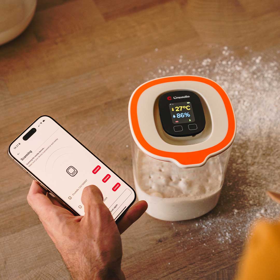 Smart Sourdough Bowl For Starter & Fermentation