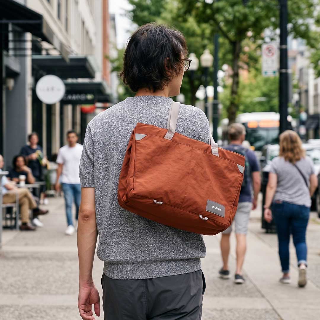 One Tote. Three Zones. A Place For Everything.