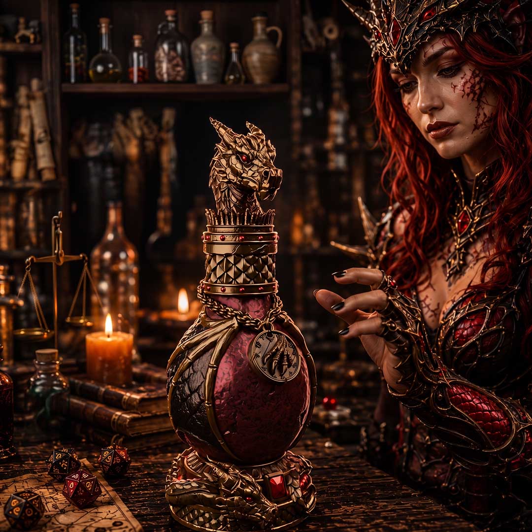 3D-Printable Potion Vials With 5E Cards