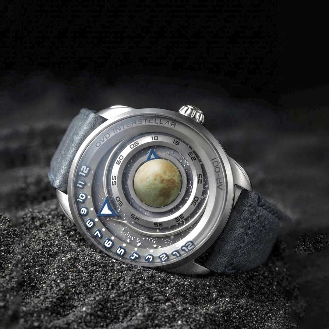 A Luminous Space-Inspired Watch