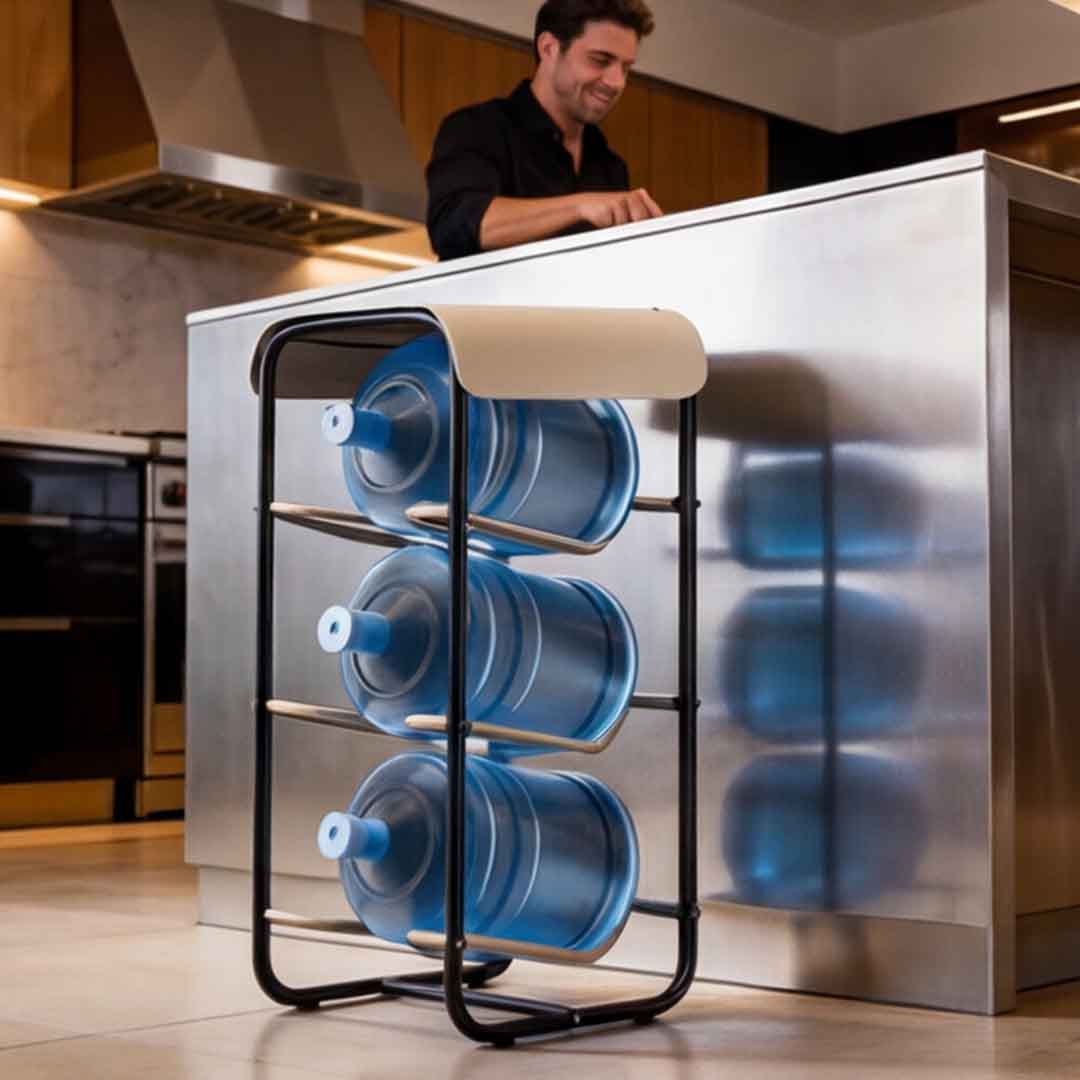Transform Your Space with the PIEMODA Water Jug Rack