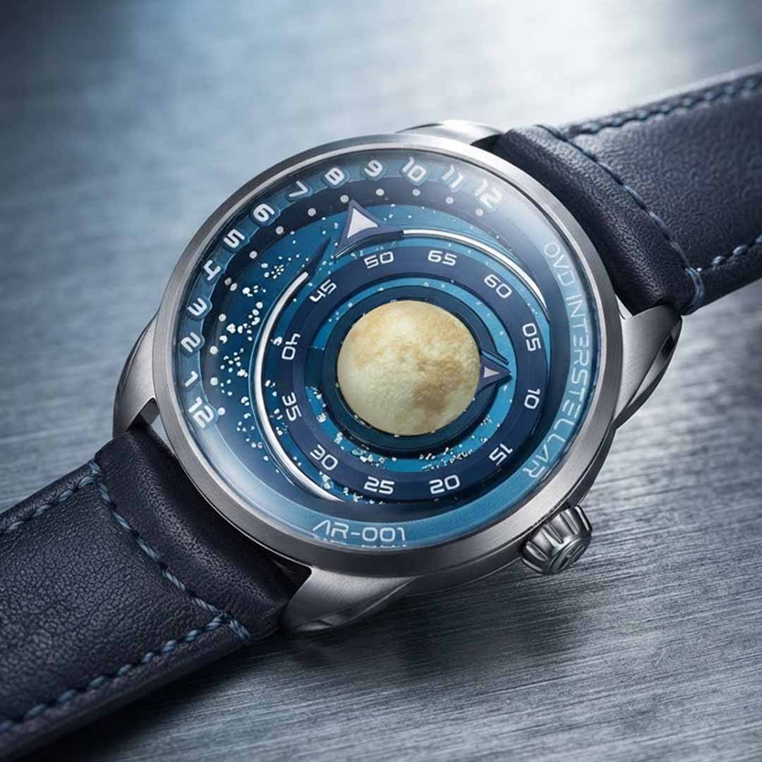 A Luminous Space-Inspired Watch