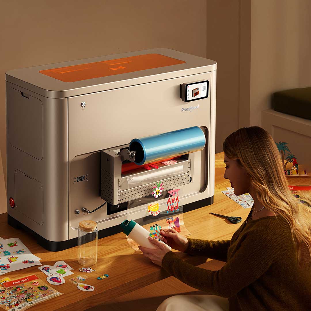 3-in-1 UV Print, Engrave & Stickers