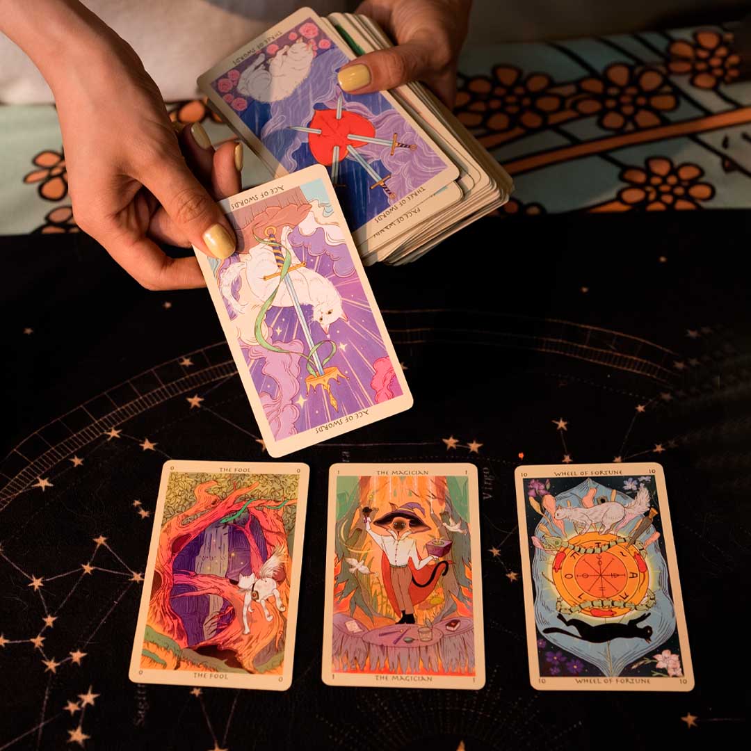 Whimsical Cat Tarot Deck