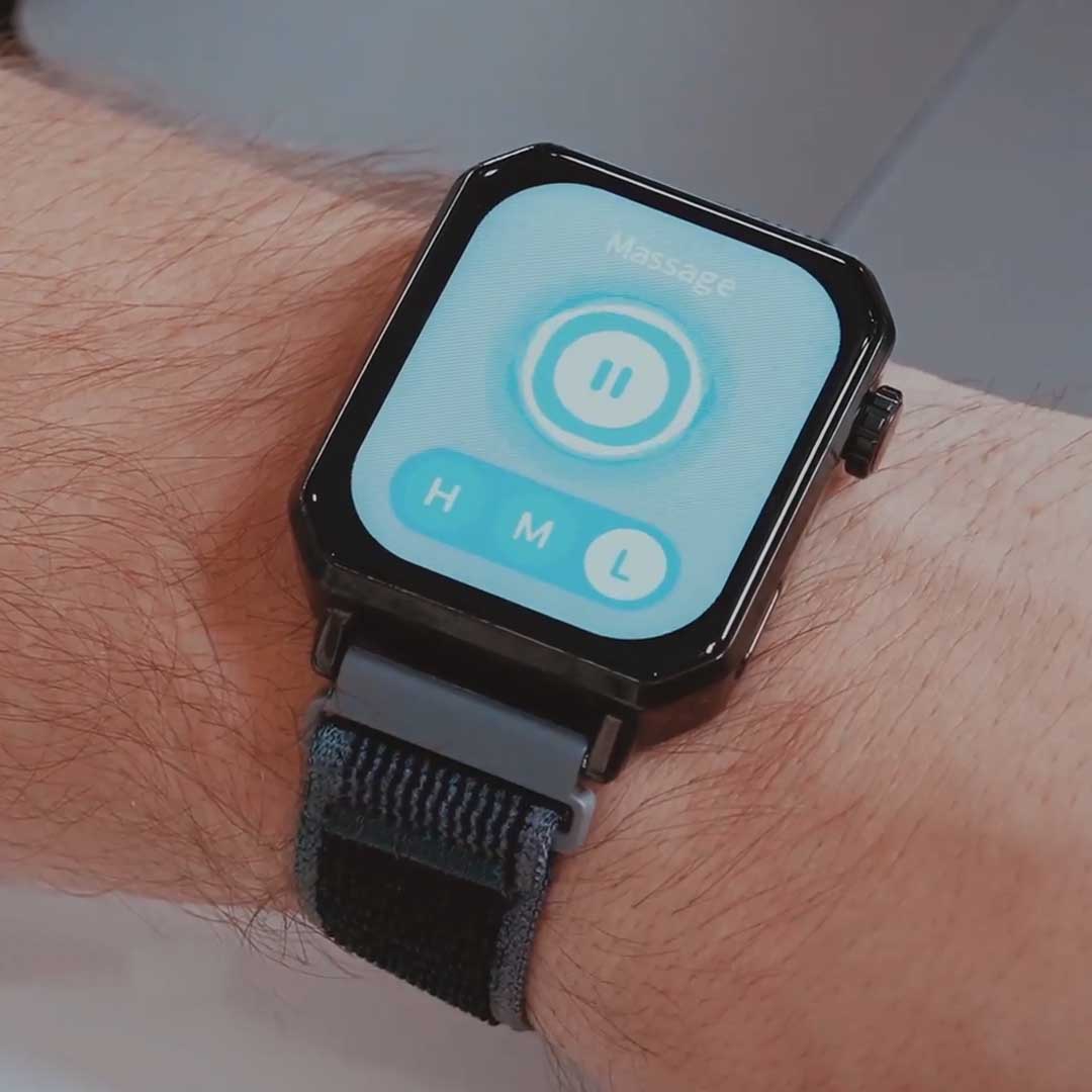 Microcurrent Smartwatch For Energy And Sleep