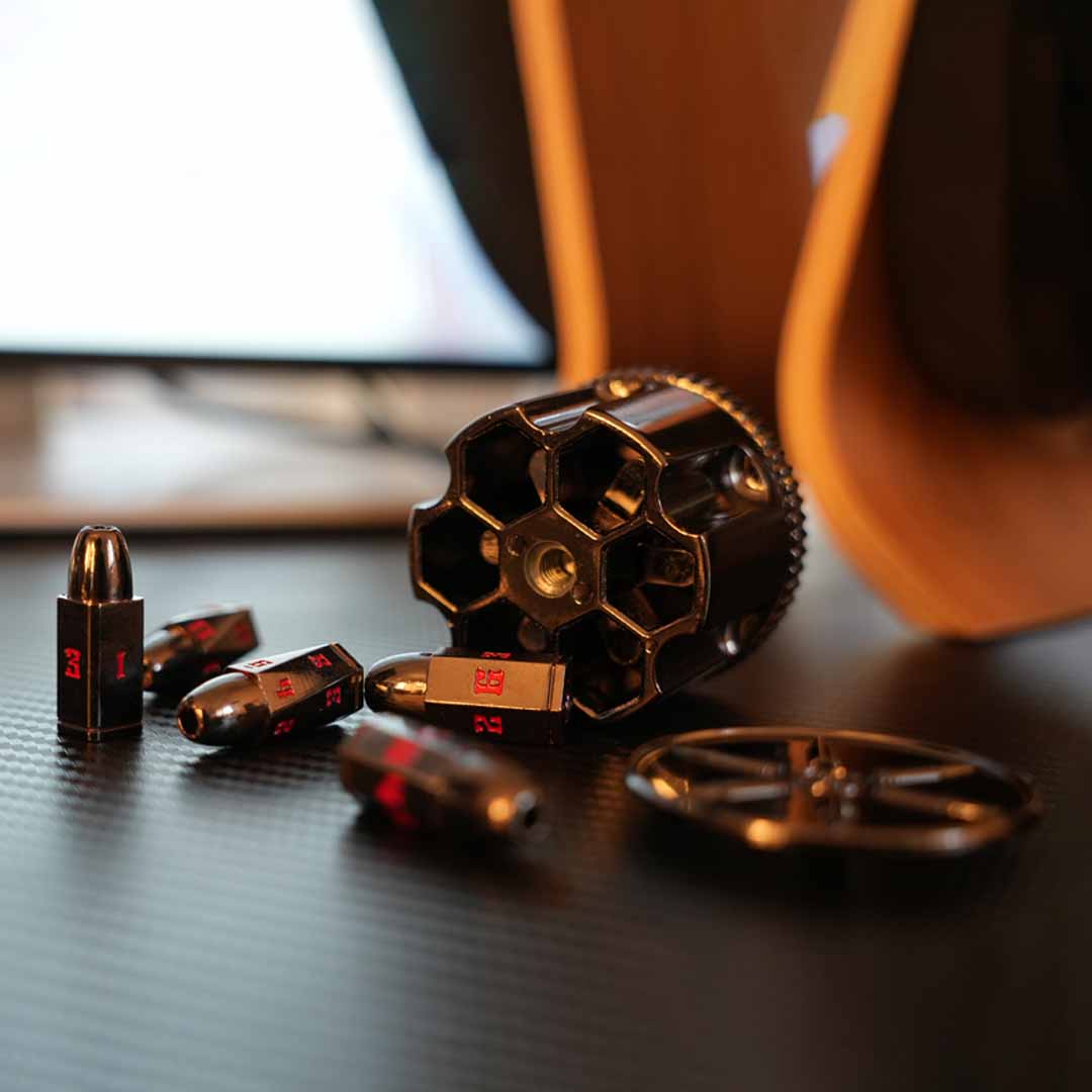 Launchable Bullet Dice Set