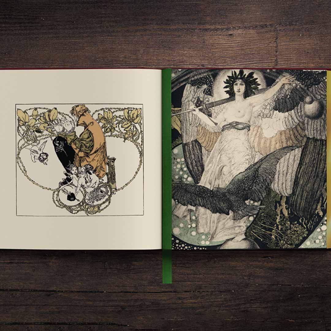 Rare Art Nouveau Occult Visions by Carl Otto Czeschka