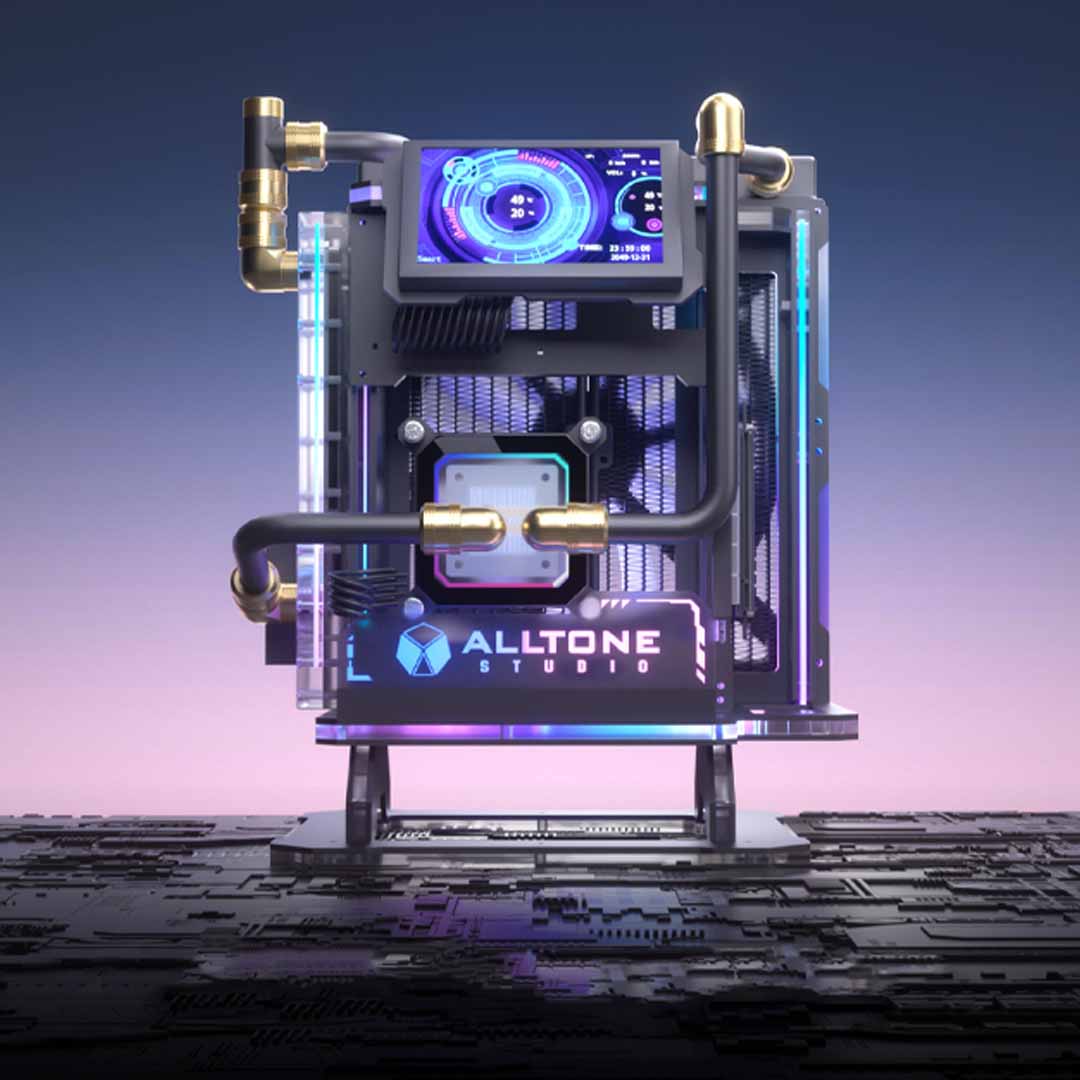 The Open-Air ITX Case For Desk Art