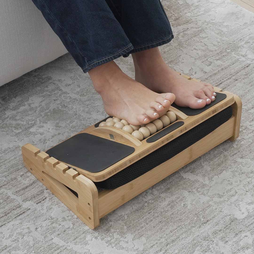 5-in-1 Dual-Surface Footrest