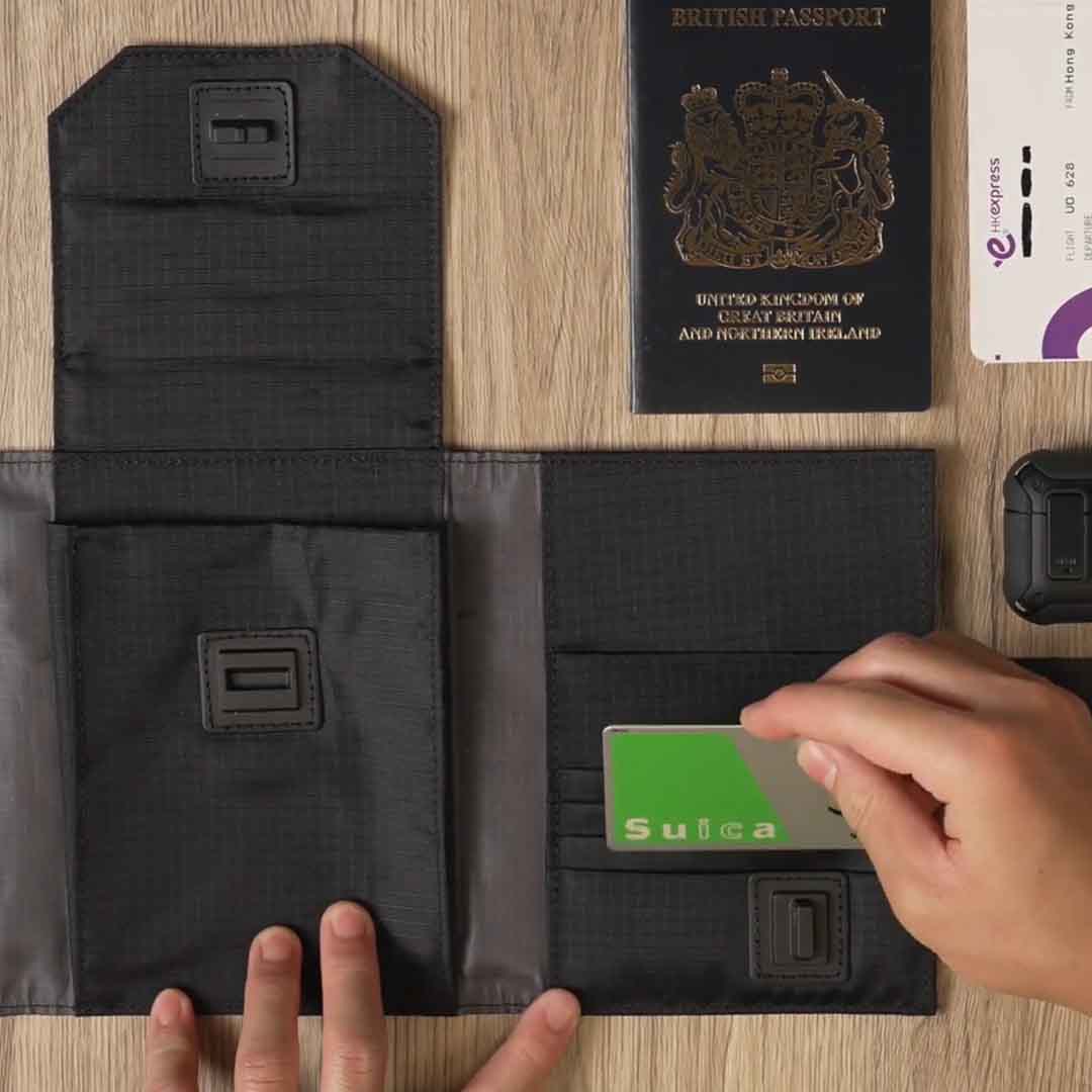 Modular Passport Wallet with Double Lock