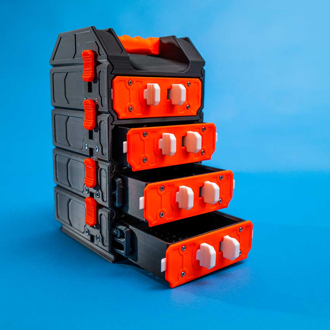 Modular 3D-Printable Tool Drawers