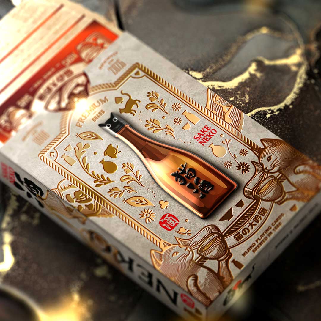 Cats, Cards, And Sake Lore