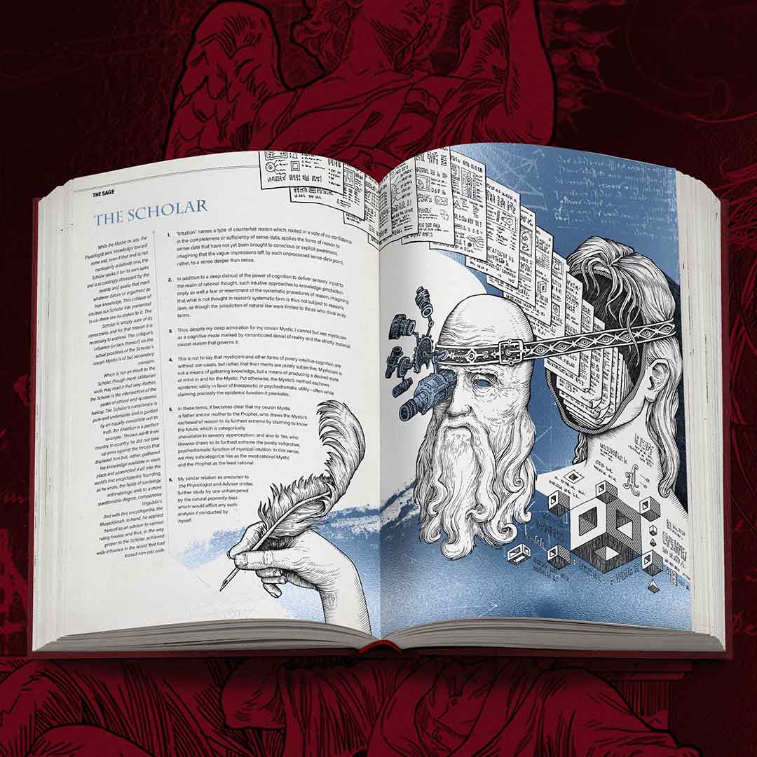 Hand-Drawn Psychology Art Book