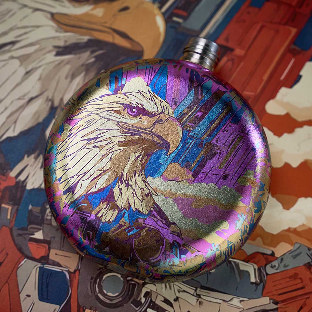 The Titanium Flask Designed For The Bold