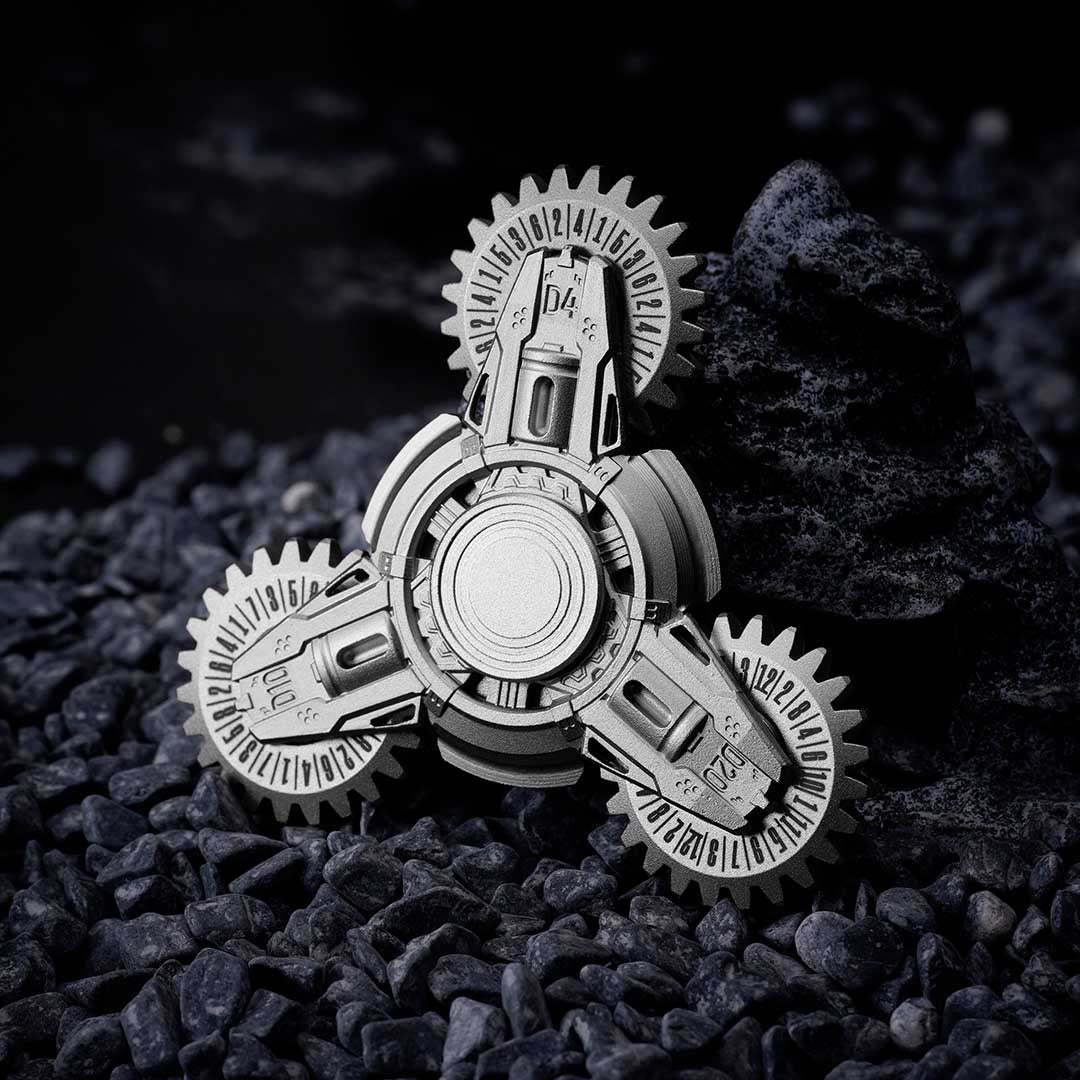 Planetary Gear Dice With Magnetic Stops