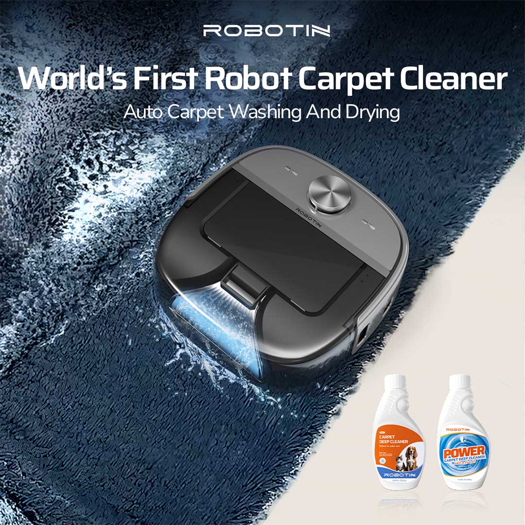 World's First Robot Carpet Washer