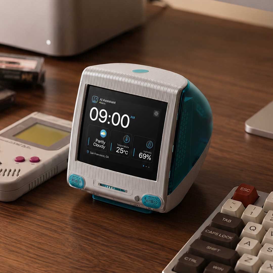 Retro AI Desk Companion