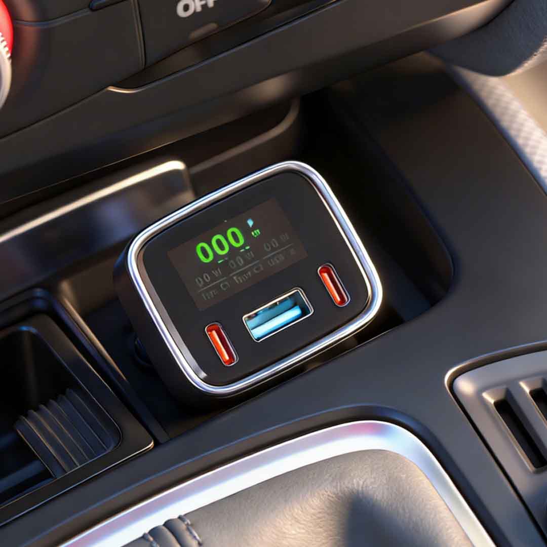 Car Charger With Dual-System Tracking