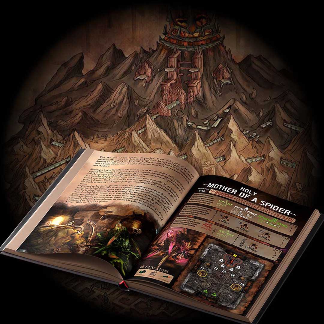 Dungeon Crawler Meets Wargame Arena