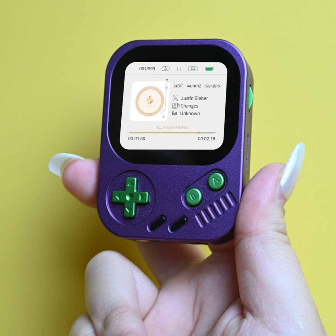 The Game Boy-Inspired Hi-Res Music Player