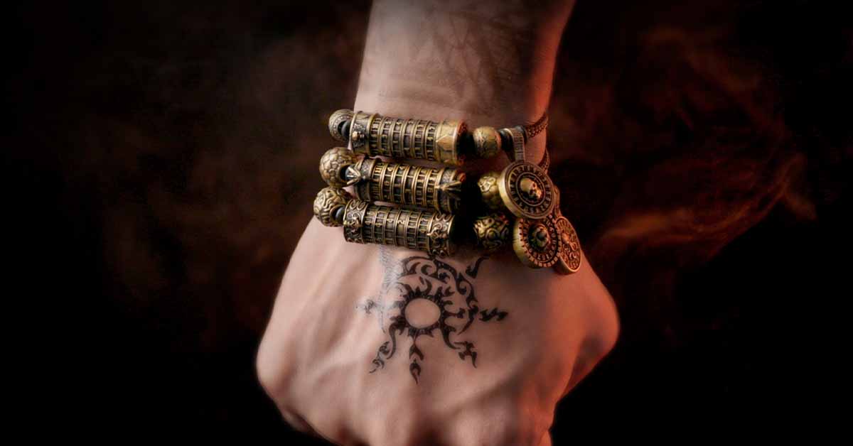 The Wearable RPG Dice Set