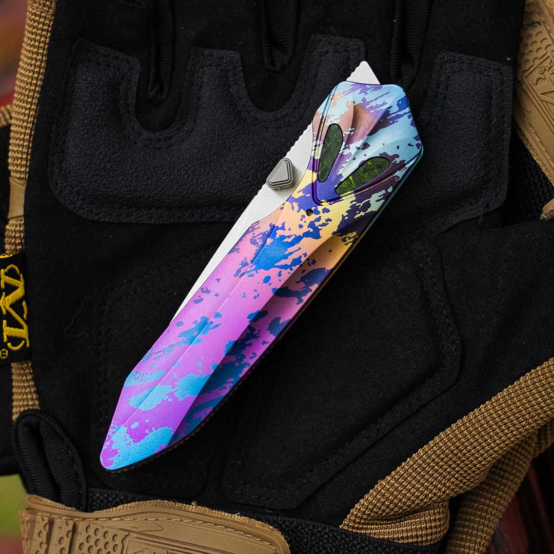 Colorful Titanium EDC Knife