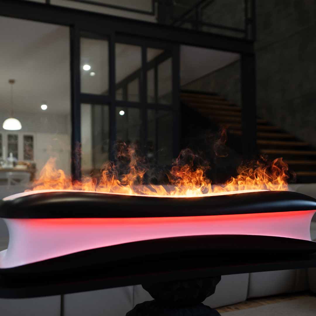 Hyper-Realistic Cold Flames Powered By Water