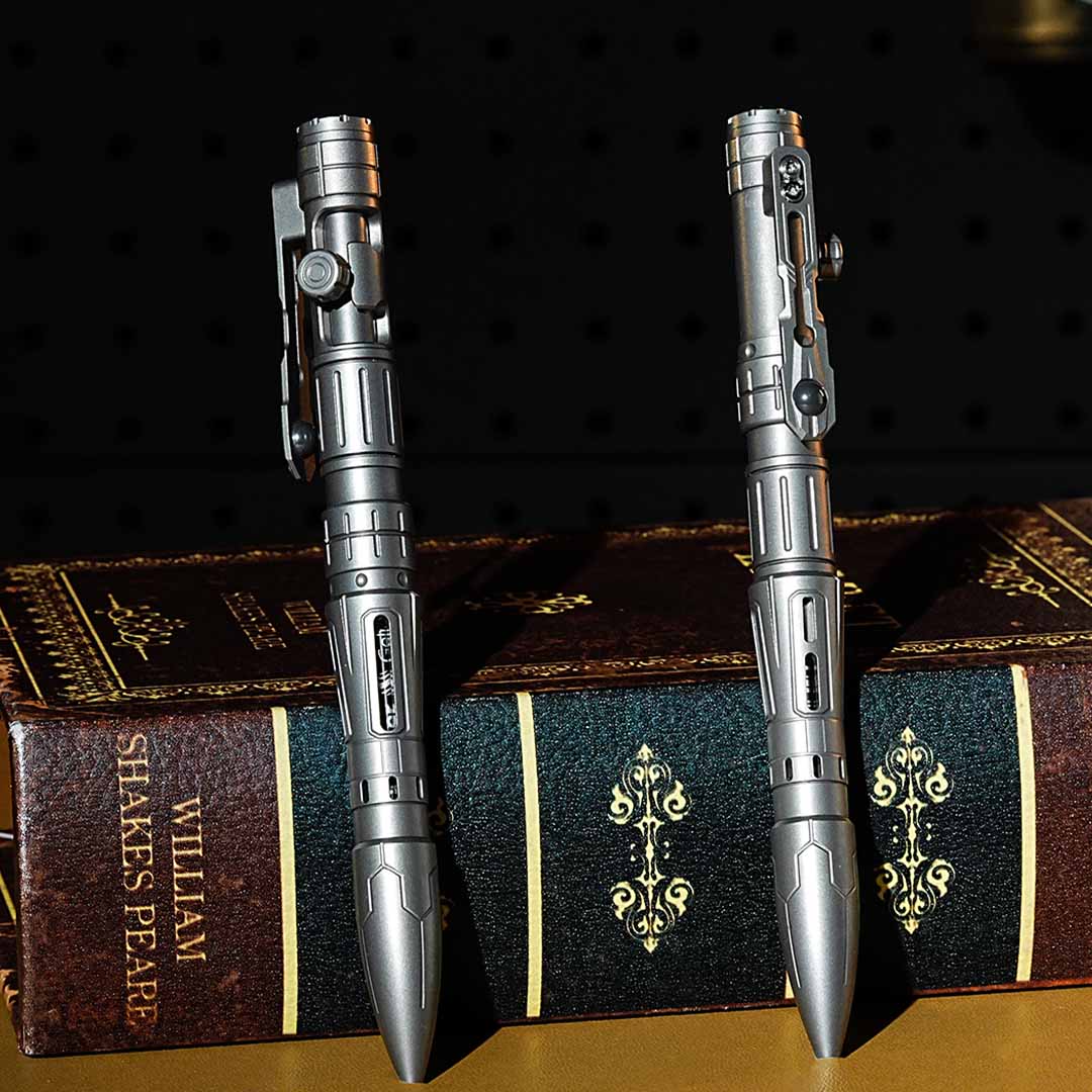 Bi-Directional Titanium Emergency Pen