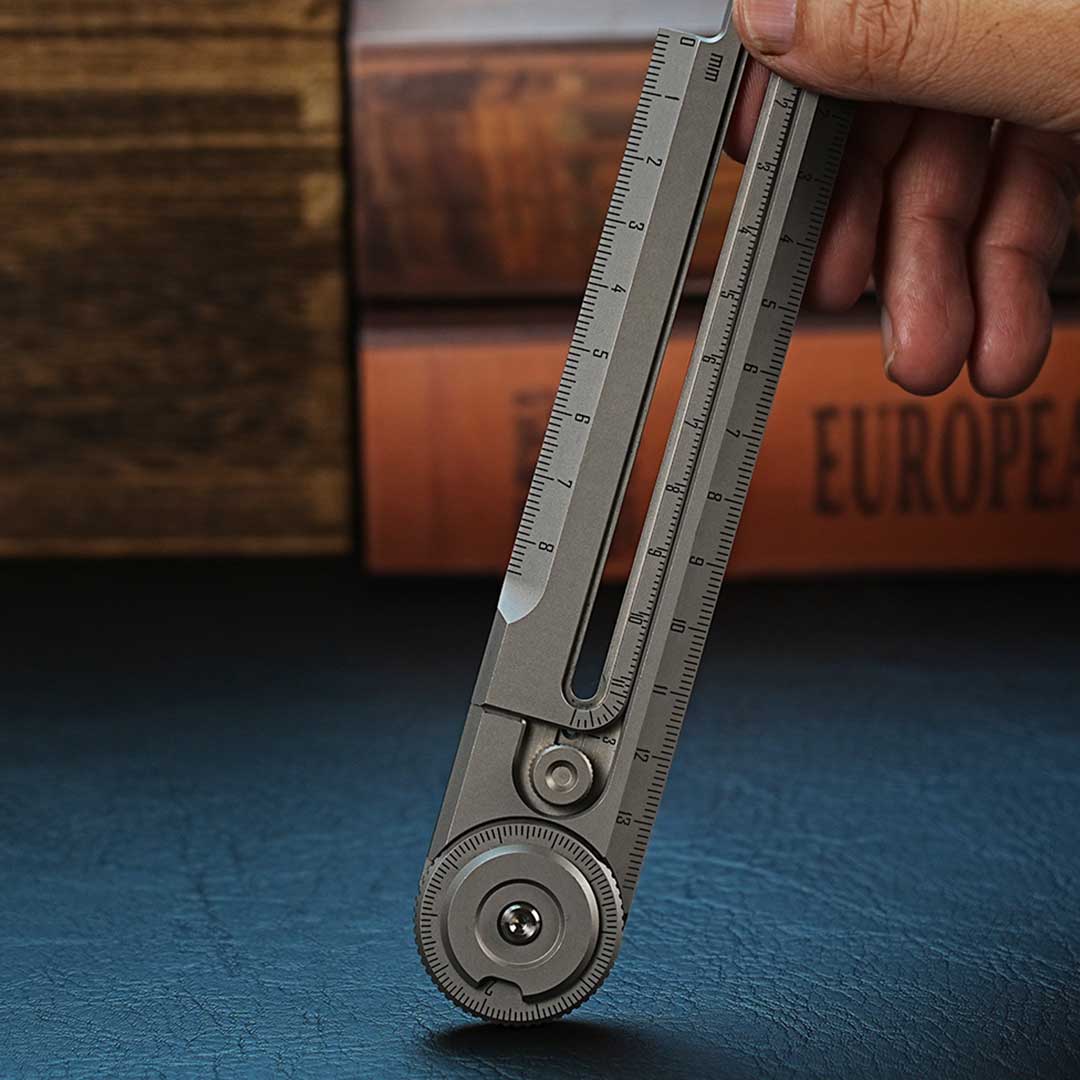 The Titanium Ruler That Adapts To Any Job