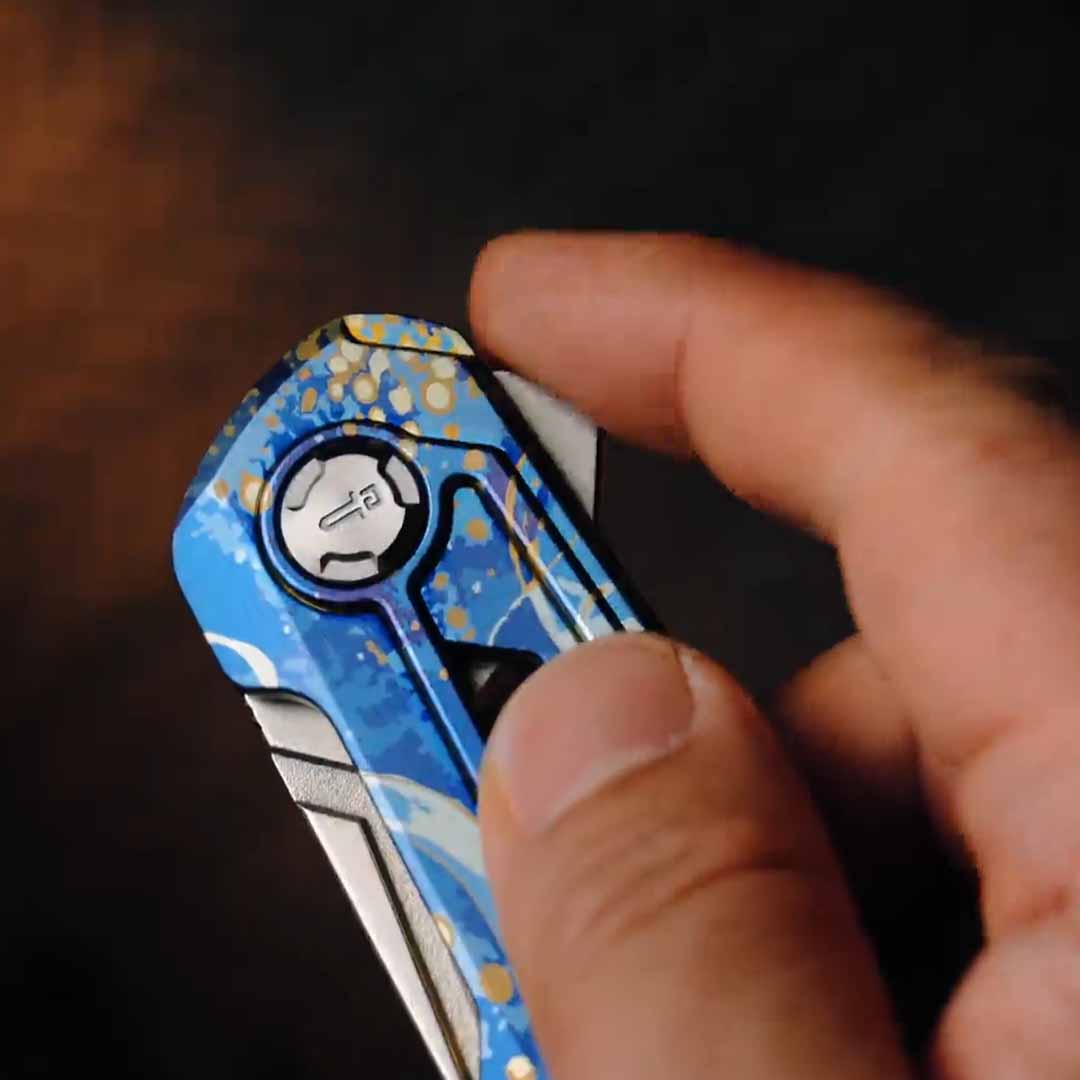 M390 Power Meets Starry Titanium