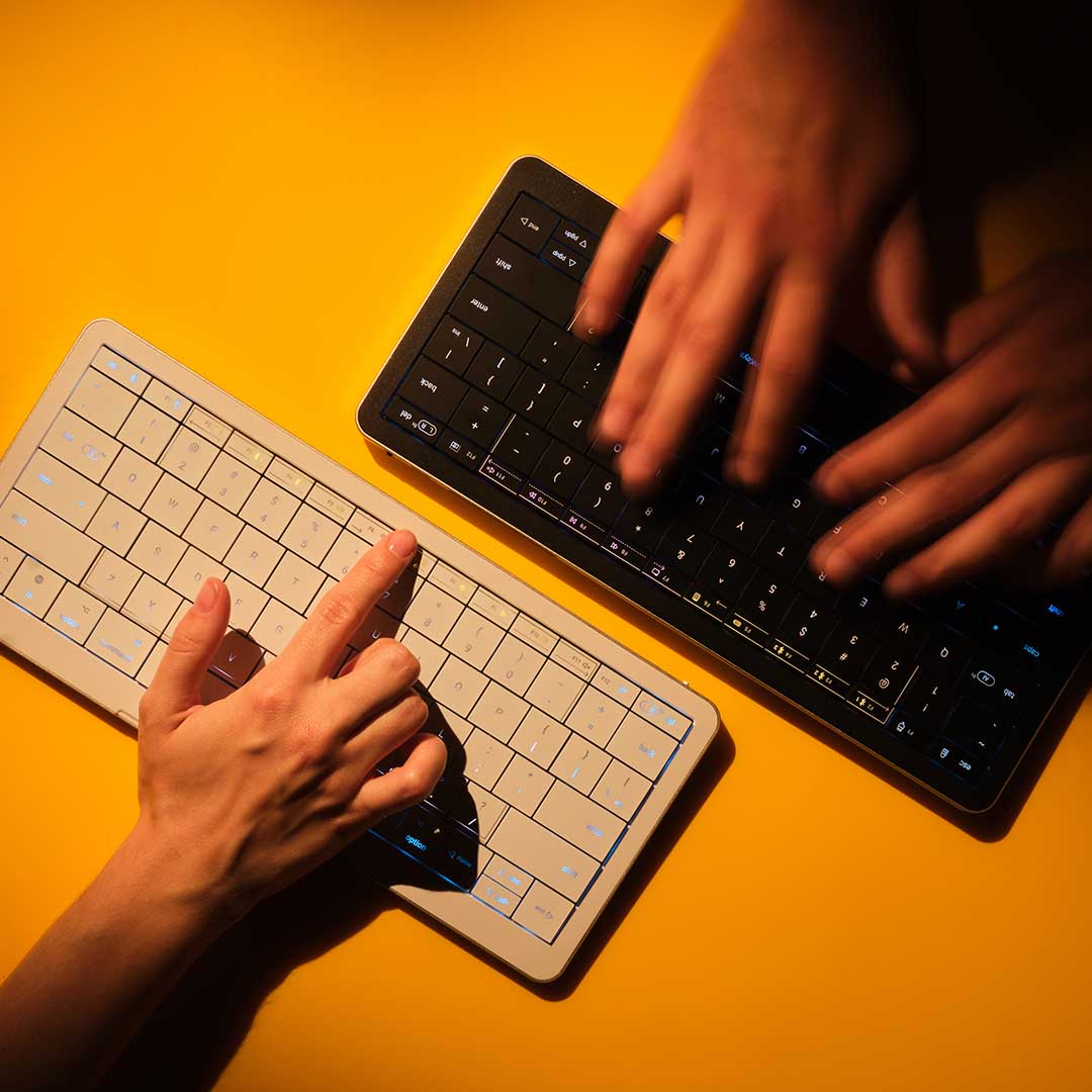 Type, Swipe, Scroll On One Surface