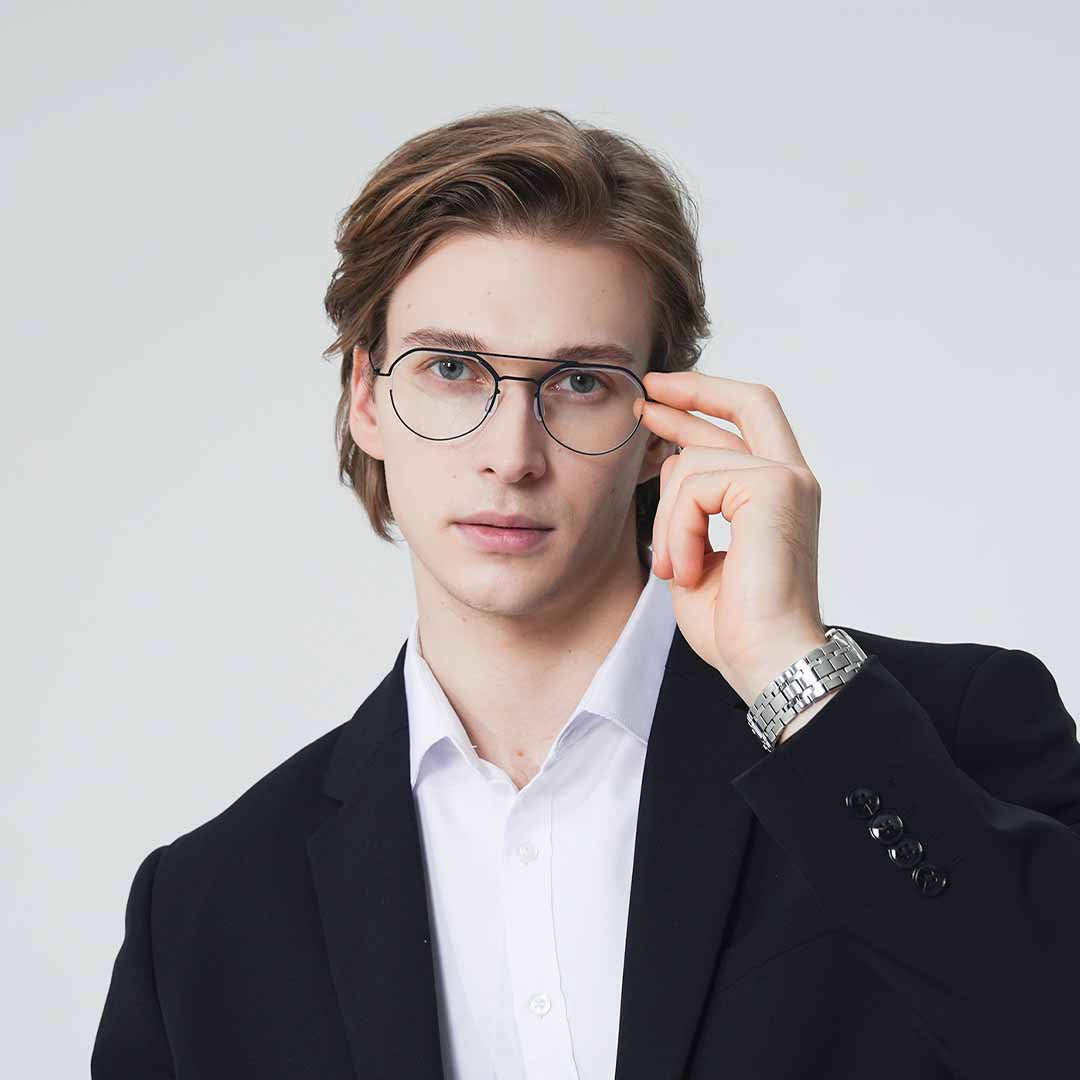 180° Flex Titanium, Feather-Light Glasses