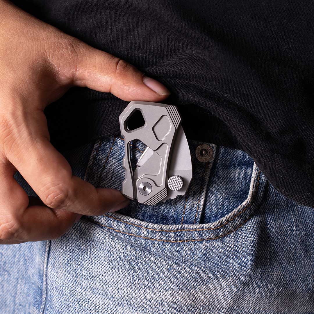 The Titanium Cutter For Your Keychain