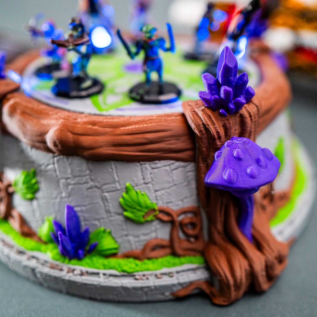 3D-Printable Rotating Figure Stand