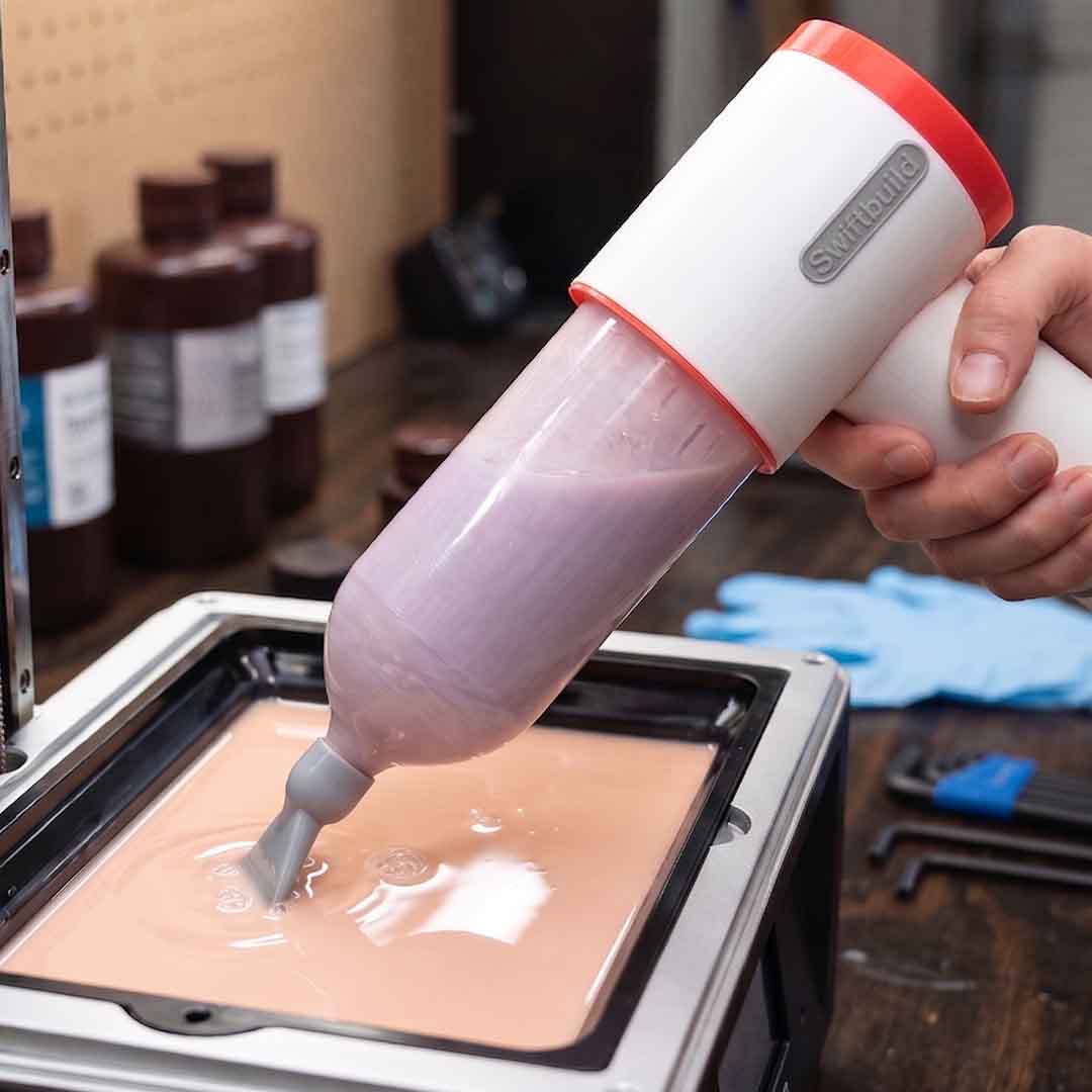Mess-Free Resin Transfers
