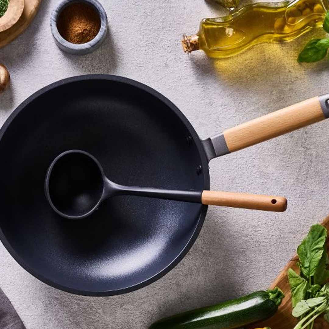 Cast Aluminium Pan For Wok-Level Heat