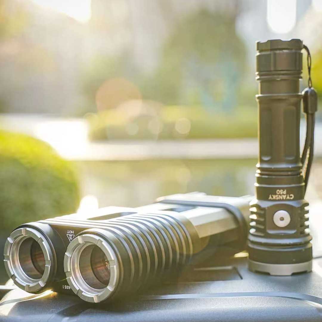 Light That Reaches 2 Kilometers