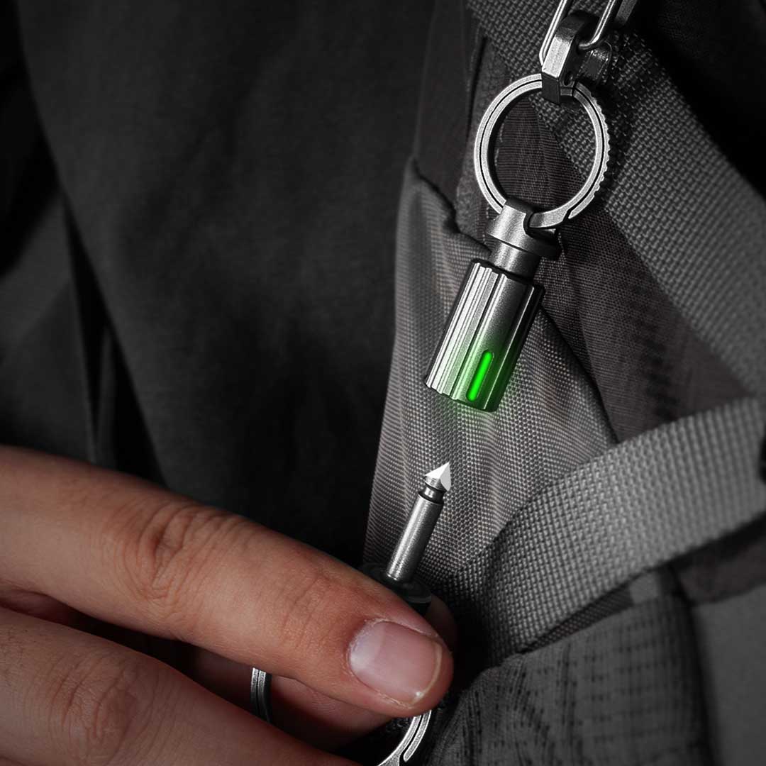 Nano-Hardened Titanium EDC Connector