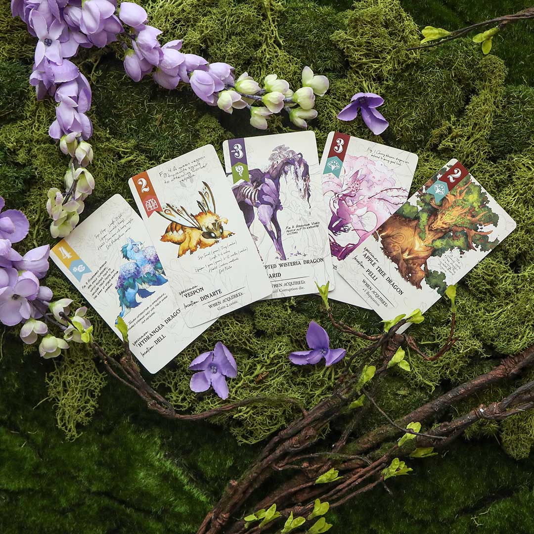 A World Of Floral Dragons Awaits