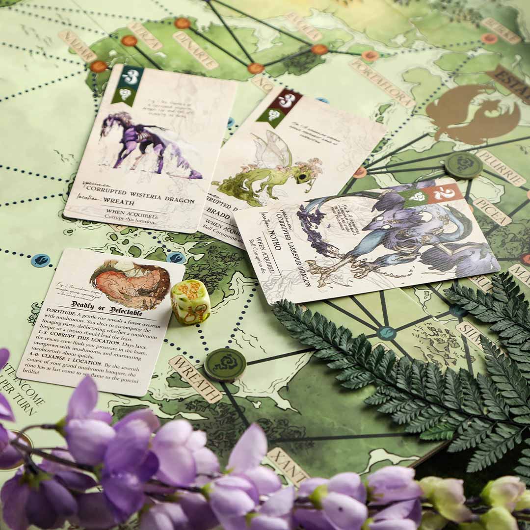 A World Of Floral Dragons Awaits